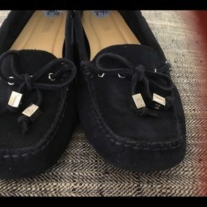 Michael Kors Blue Suede Shoes/Moccasins